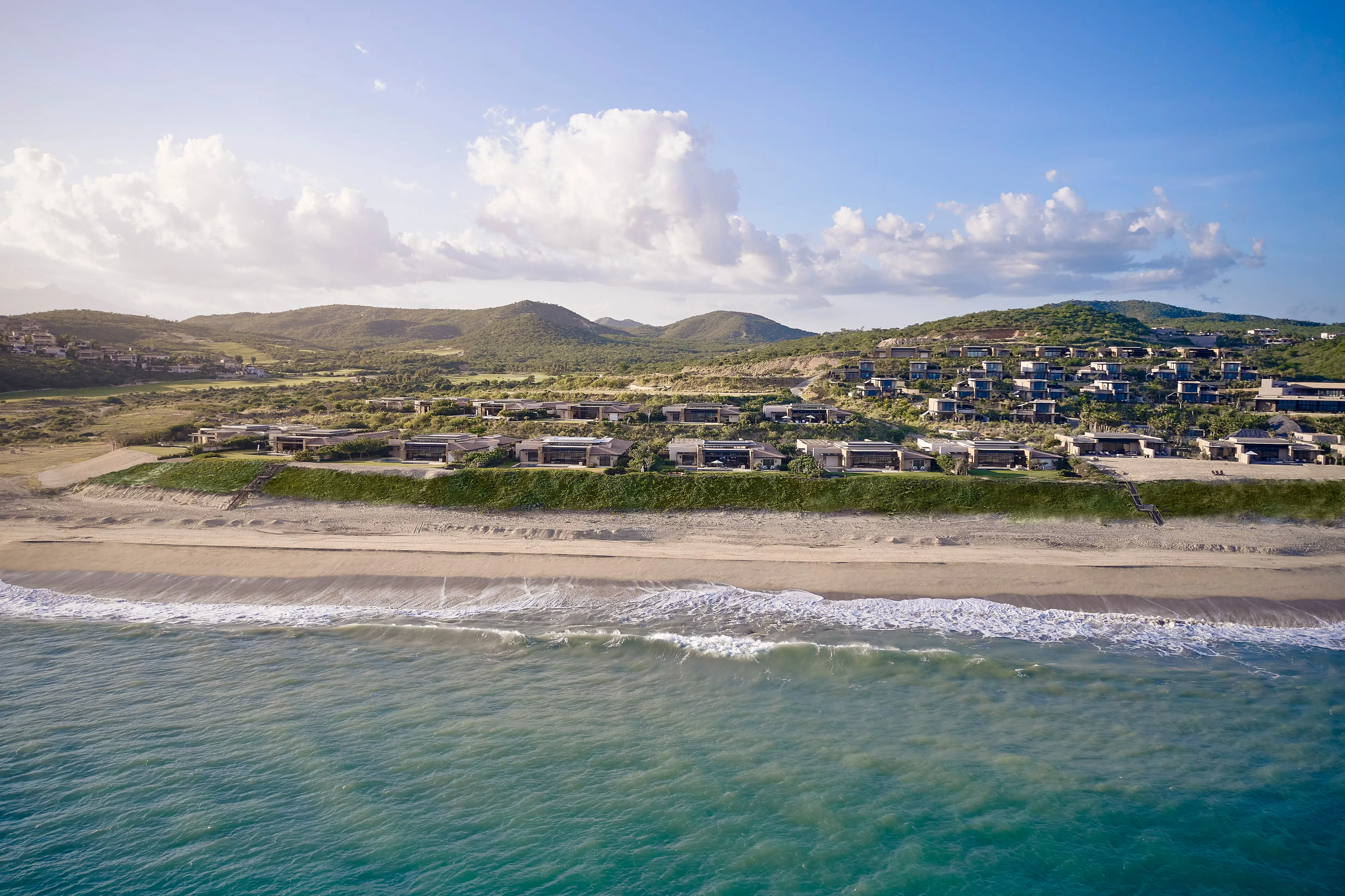 World-class premium hospitality services and luxury hotel resort grounds within Puerto Los Cabos.