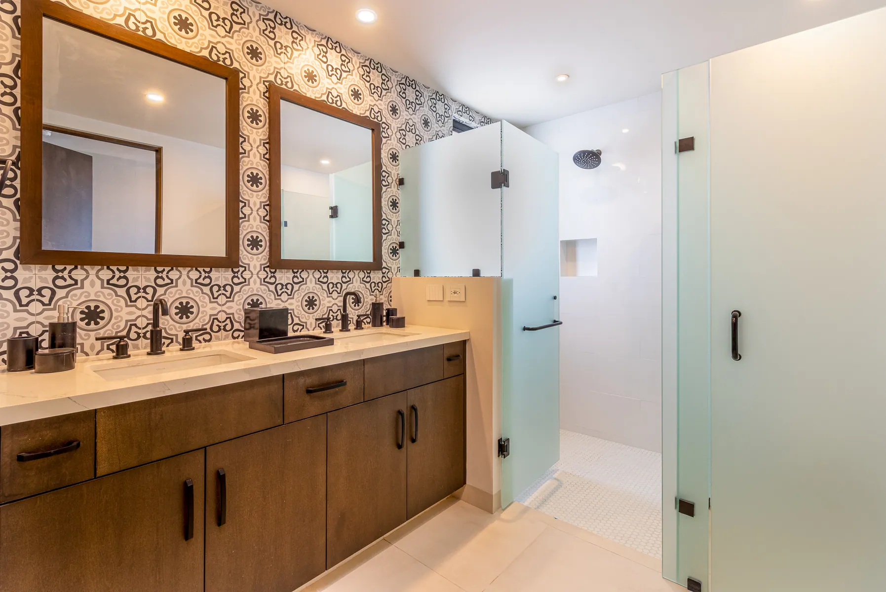 CENIT primary bathroom and walk-in shower