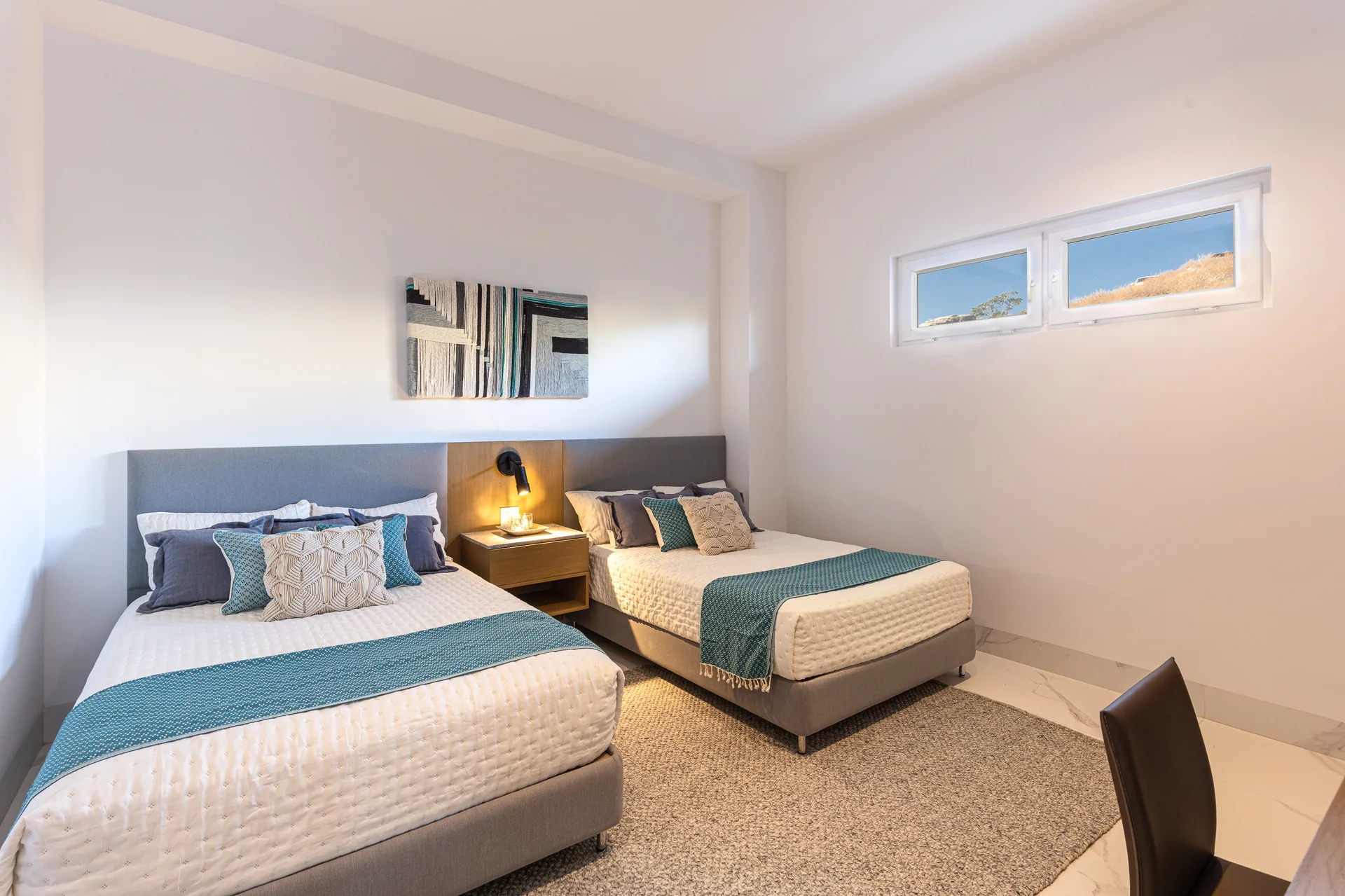 OCEANA model residence double bedroom