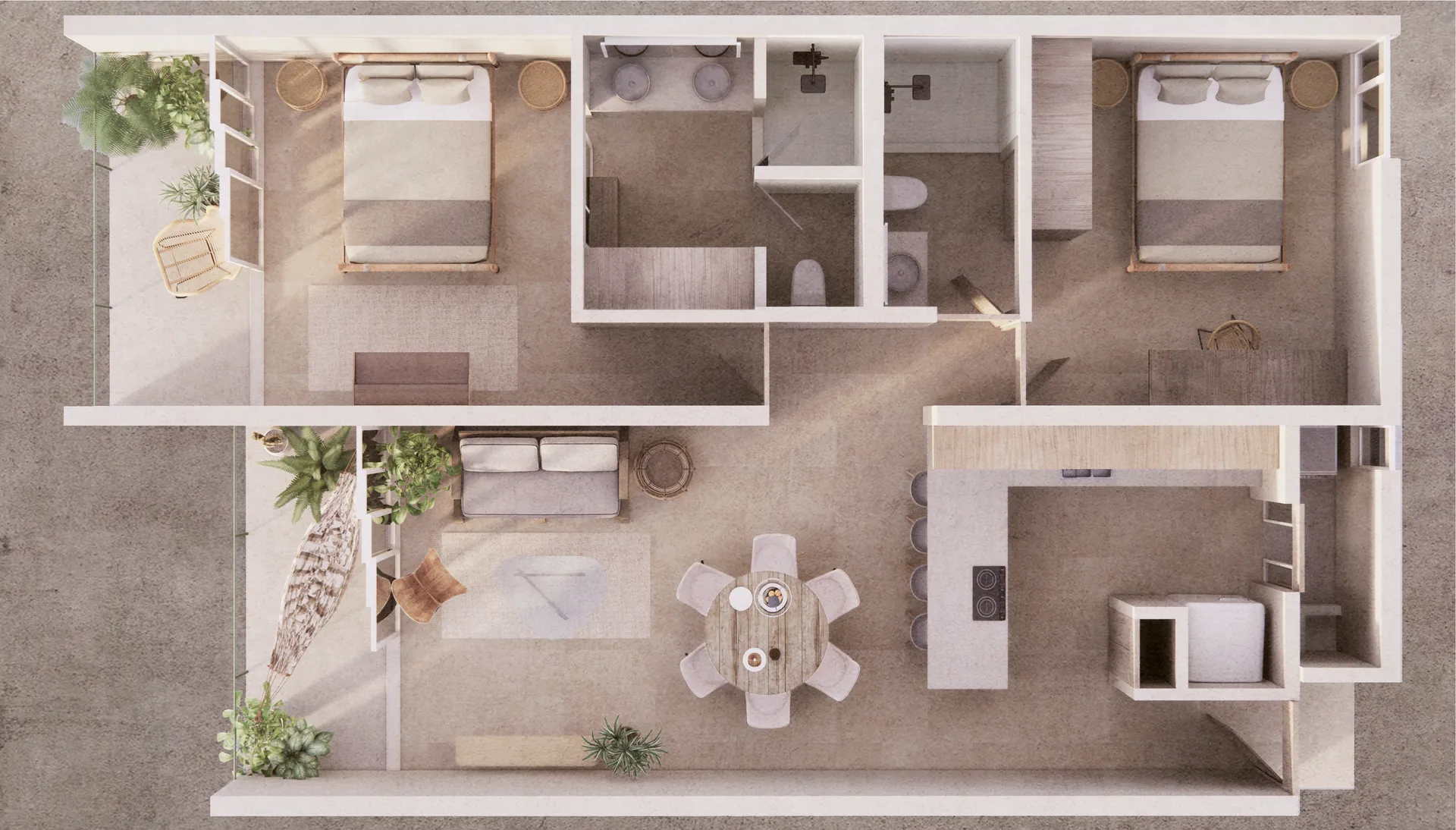 Loreto Model Floorplan