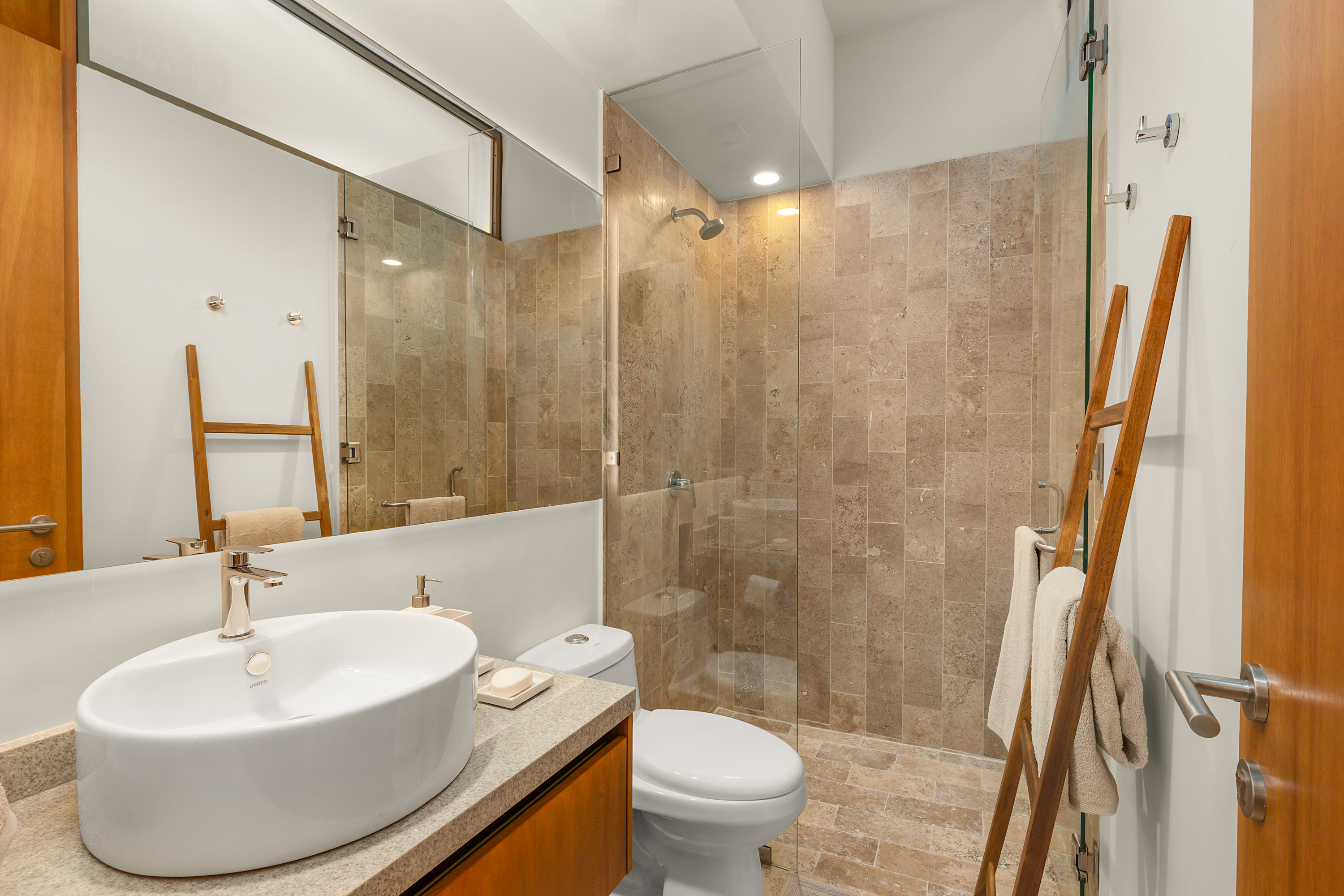 SANCTA model unit terrace