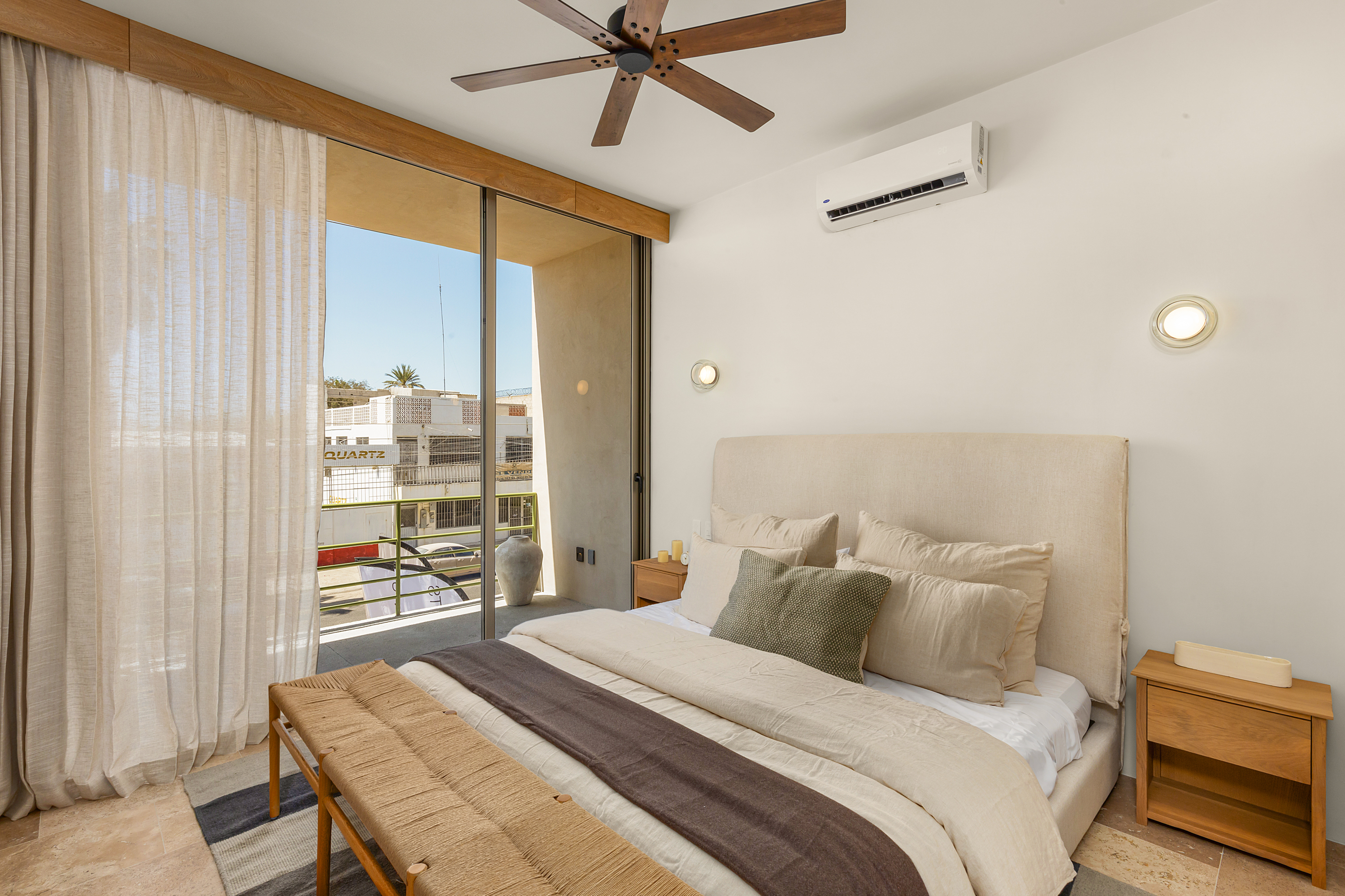 SANCTA model unit living space