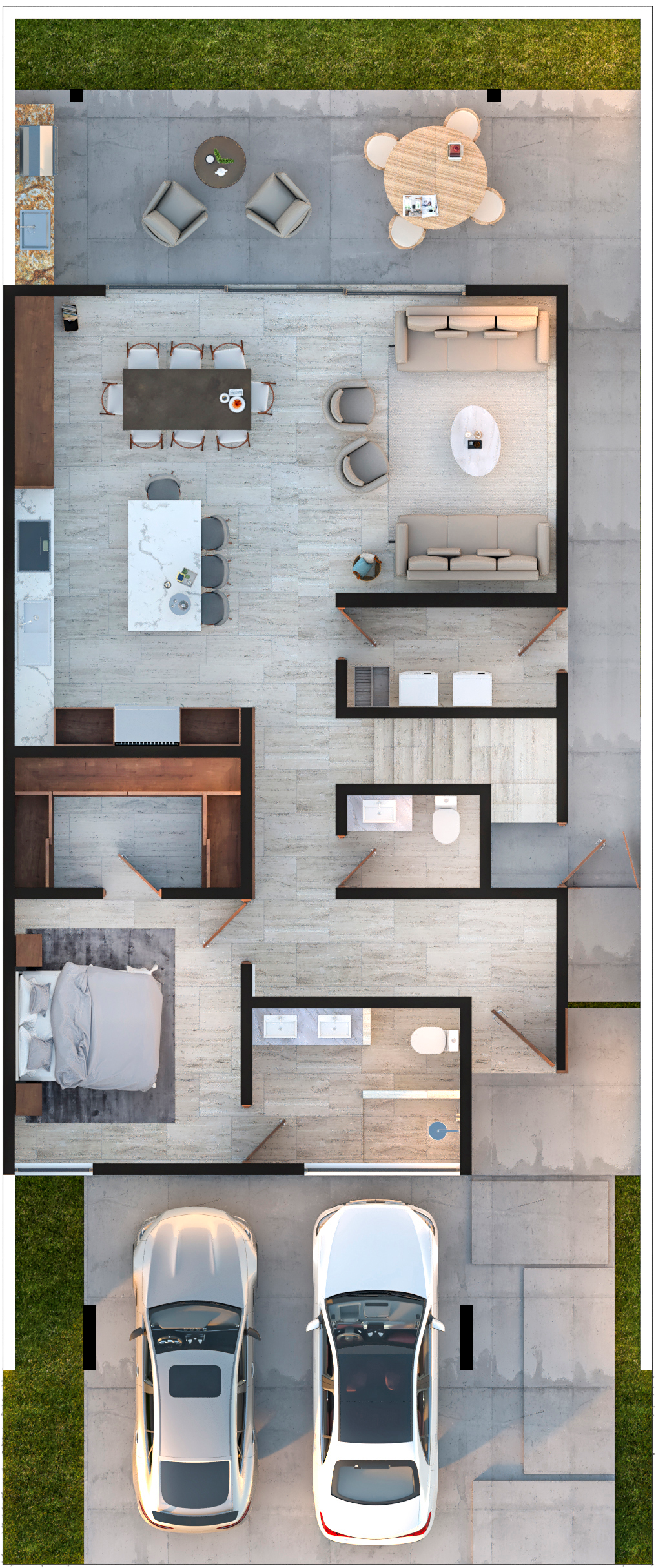 Solara del Mar Torote model ground floor A plan