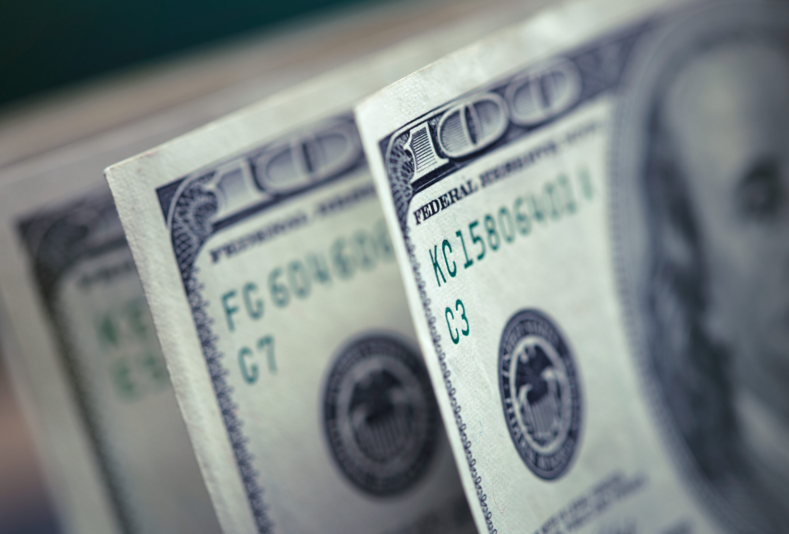 US dollar bills